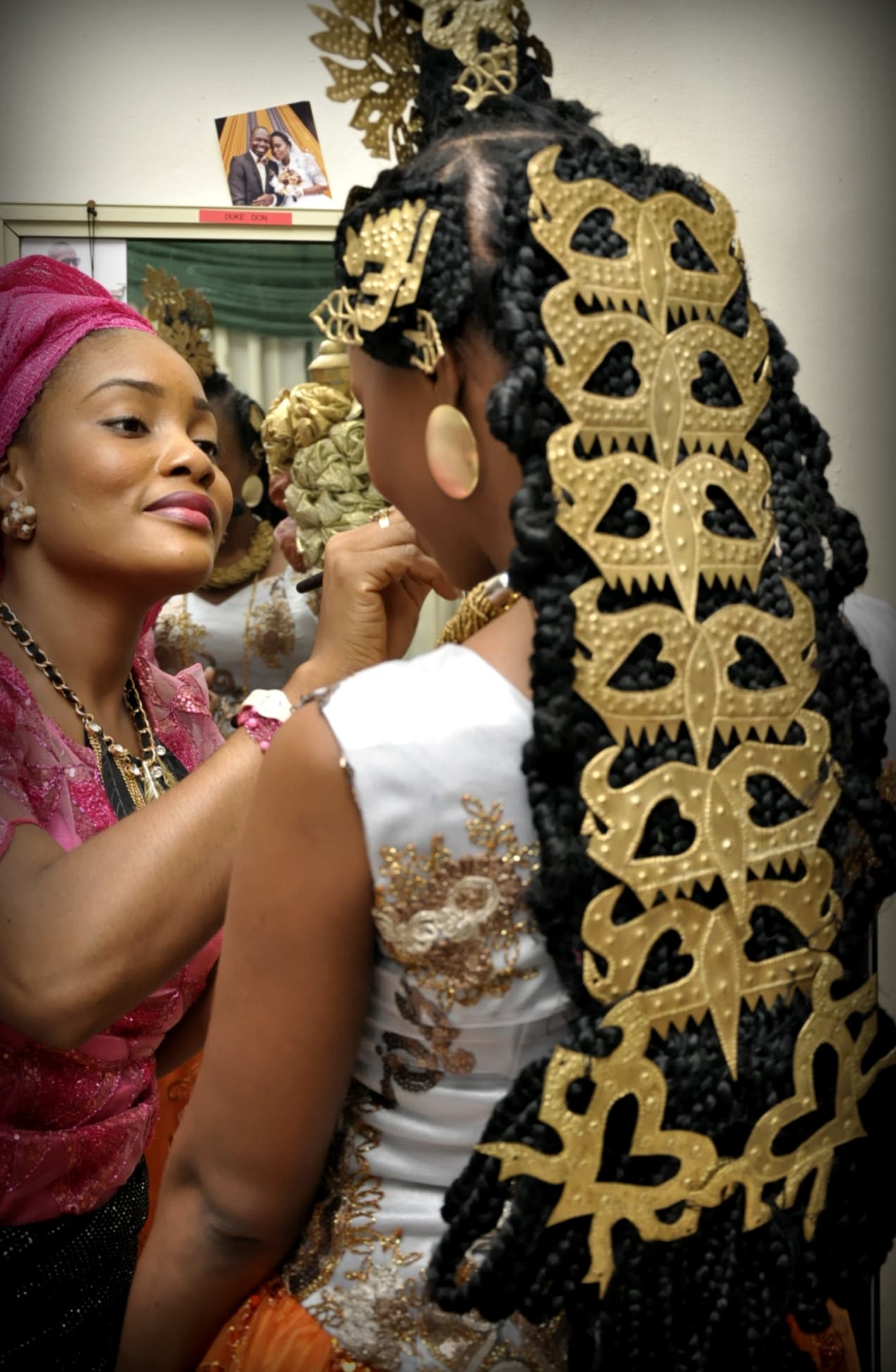 Efik/ Ibibio bridal look