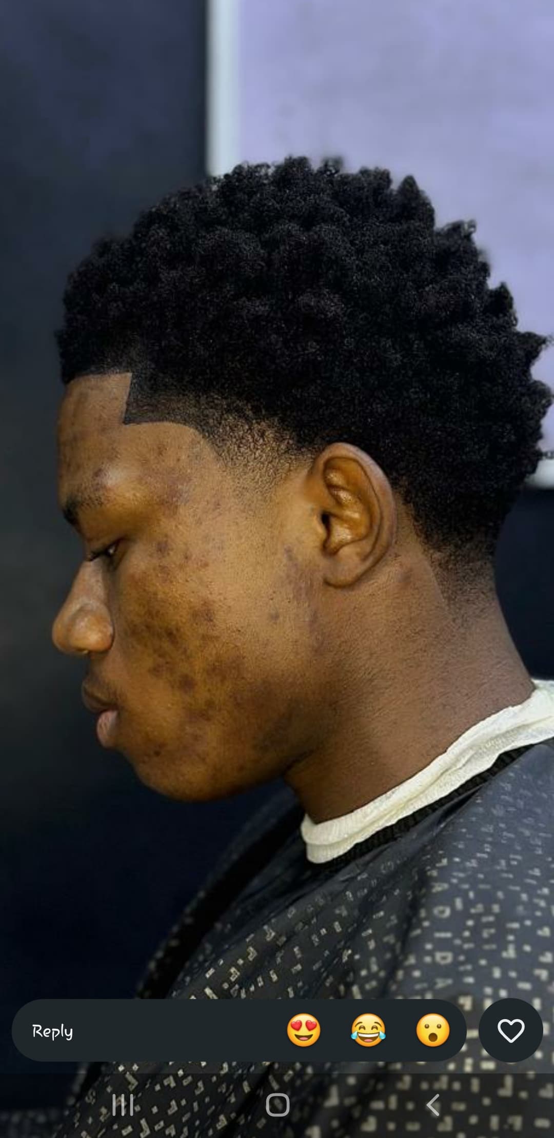 A well groomed Taper Fade