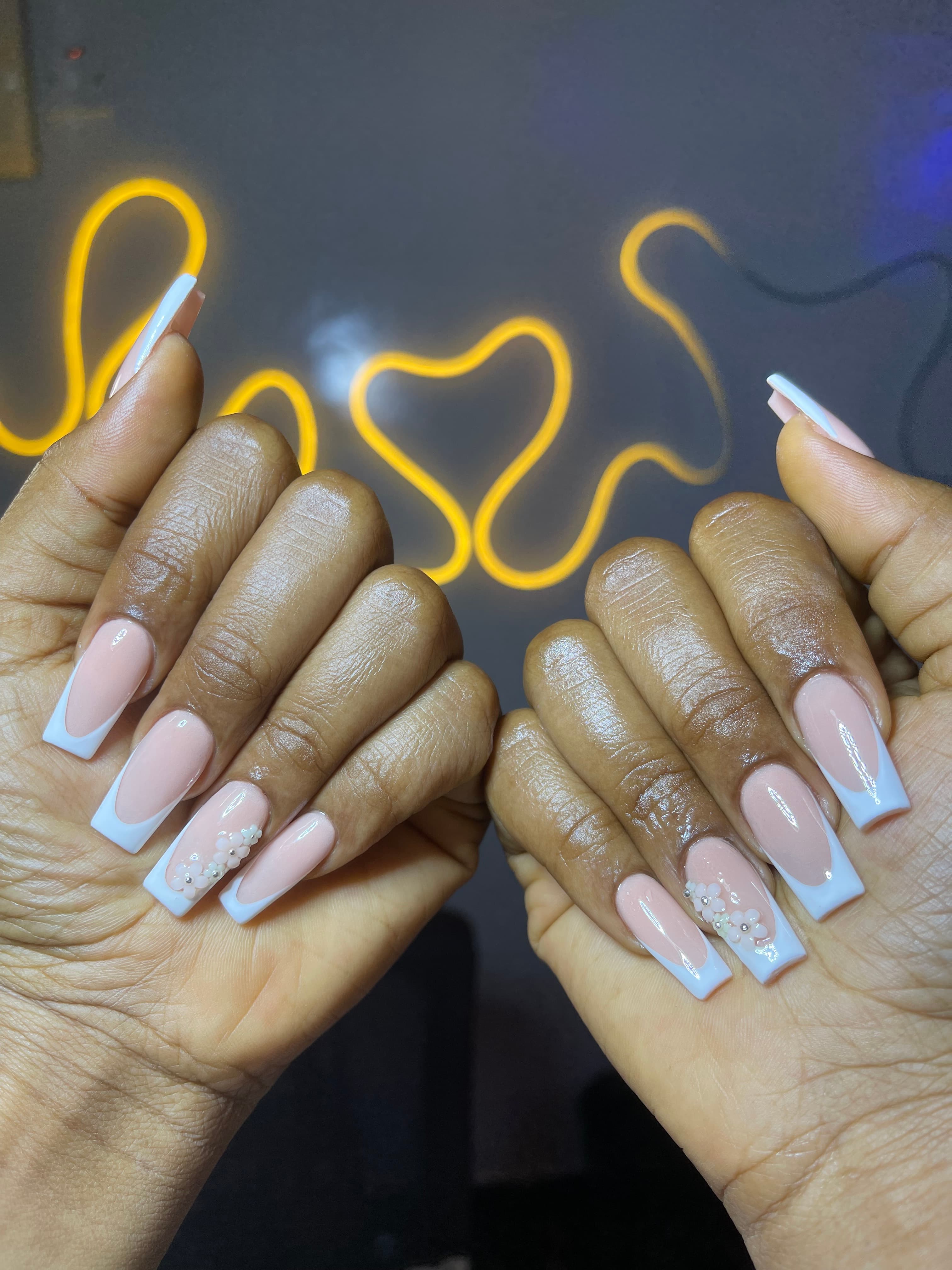 Cute French tips
